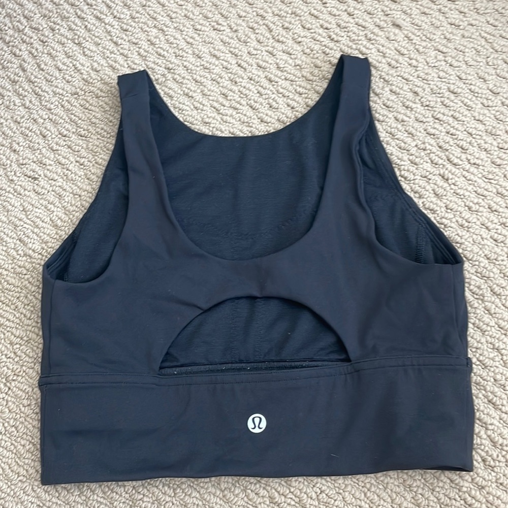 High neck supportive lulu bra for C/D cup
